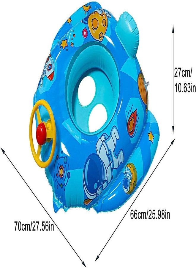 Chavda Kids Swimming Car with Pump - Inflatable Pool Car Float for Toddlers, Easy Air Pump Included, Perfect Water Toy for Summer Fun, Ages 3-7 - Image 3